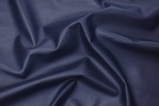 Navy Lambskin Leather