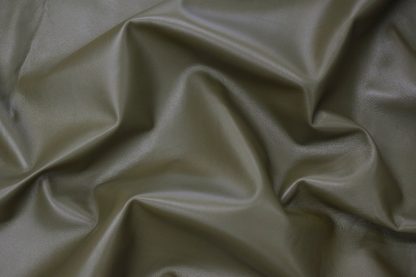 Olive Lambskin Leather