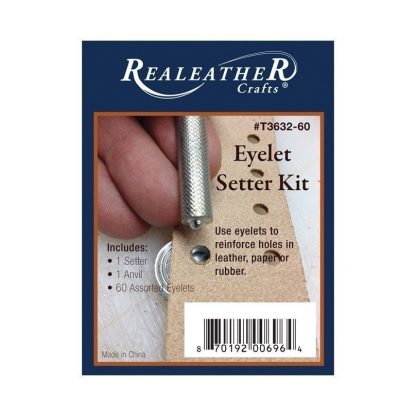 eyelet setter, assorted eyelets, eyelet kit