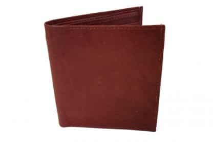 brown wallet, leather wallet, mahogany leather