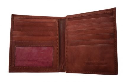 Mahogany Leather Hipster Wallet - Image 2