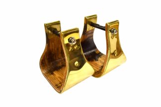 stainless brass stirrups, Fandek stirrups