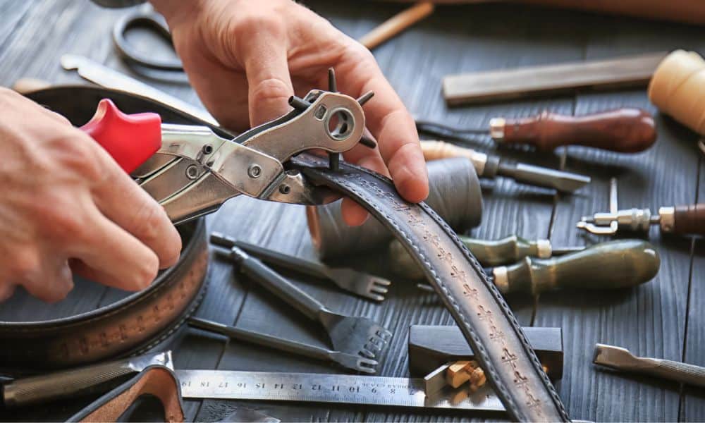 How To Properly Punch Holes in Your Leather