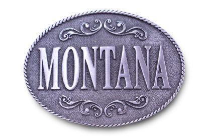 Montana Buckle Antique