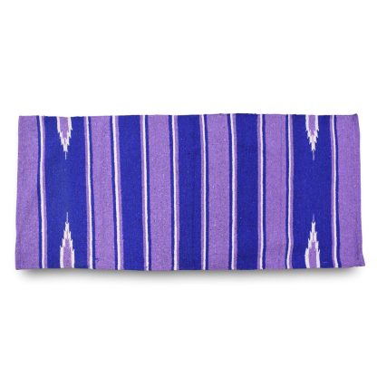 Navajo Saddle Blanket - Lilac:Blue