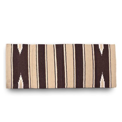 Navajo Saddle Blanket - Tan:Brown