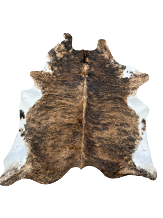 Light Brown and White Cow Hide